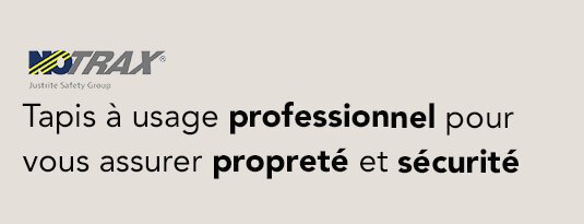 Notrax : tapis à usage professionnel pour vous assurer propreté et sécurité