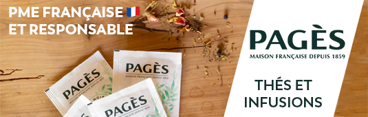 PME Française et responsable Pagès maison Française depuis 1859 Thés et Infusions