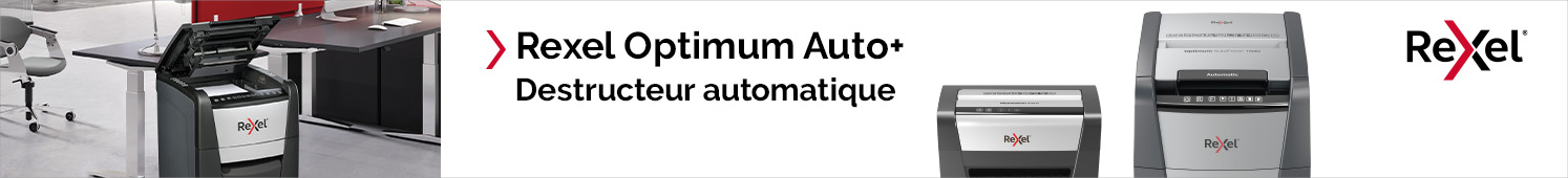 Rexel Optimum Auto+ Destructeur automatique