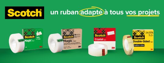 Un ruban adhésif Scotch pour tous vos projets !