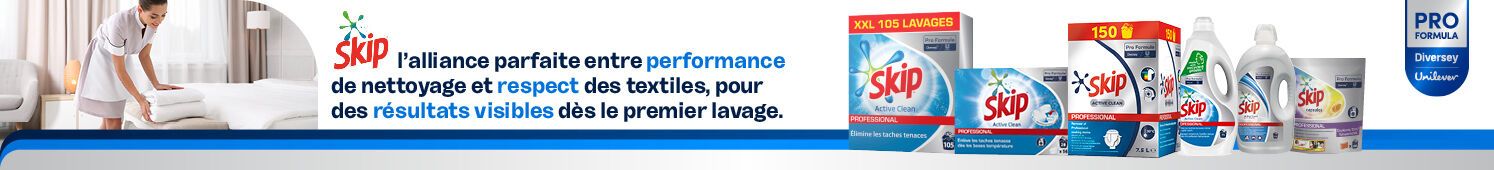 Pro Formula L'alliance parfaite entre performance de nettoyage et respect des textiles, pour des résultats visibles dès le premier lavage Skip