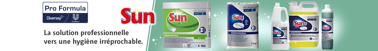 Pro Formula La solution professionnelle vers une hygiène irréprochable Sun