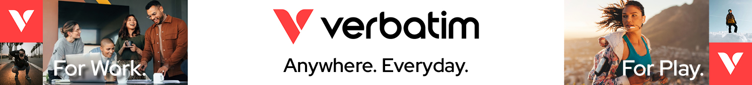 Verbatim Anywhere. Everyday