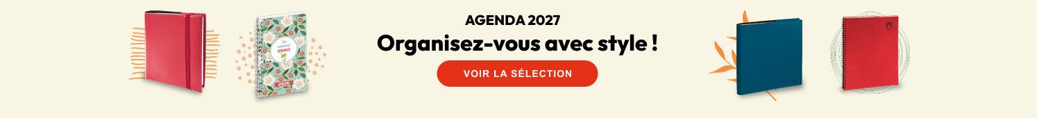 Agendas 2027 Organisez-vous avec style !