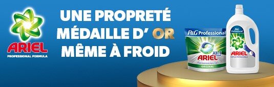 Ariel Un propreté médaille d'Or même à froid