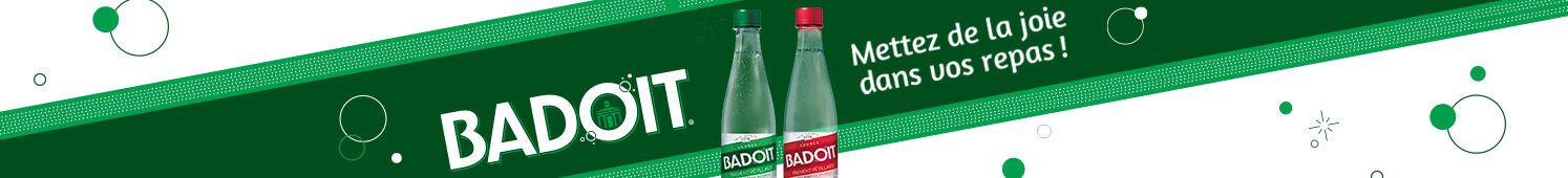 Badoit Mettez de la joie dans vos repas !