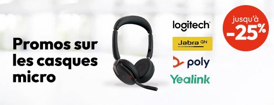 Promos sur les casques micro Jusqu'à -25% Vite j'en profite