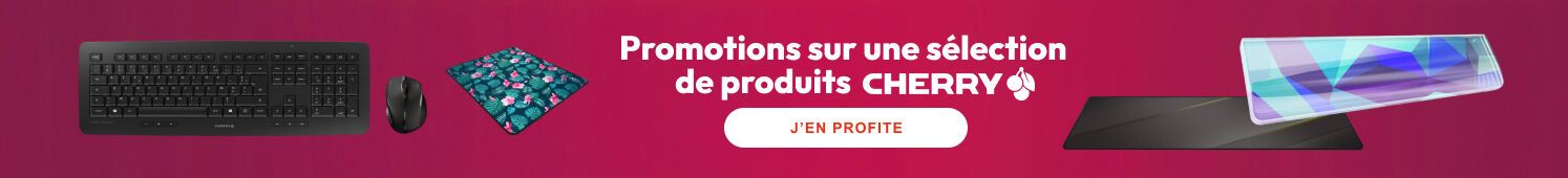 Promotions sur une sélection de produits CHERRY J'en profite