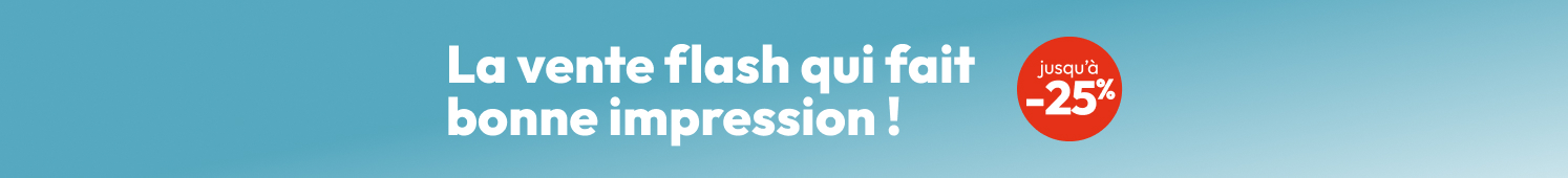 Cartouches et toners La vente flash qui fait bonne impression  Jusqu'à -25% J'en profite