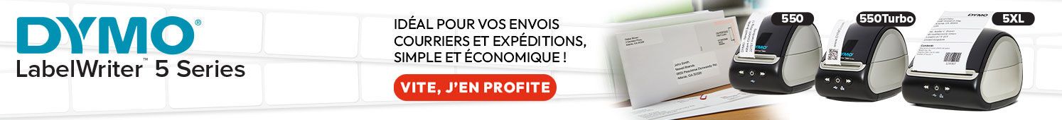 Dymo LabelWriter 5 séries Idéal pour vos envois courriers et expéditions, simple et économique ! Vite j'en profite