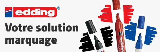 Edding Votre solution marquage