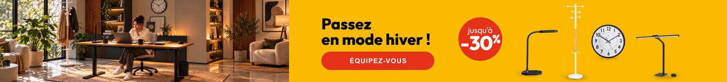 Passez en mode hiver ! Jusqu'à -30% Equipez-vous