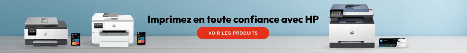 Imprimez en toute confiance avec HP Voir les produits
