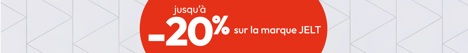 Promo sur la marque JELT ! Jusqu'à -20%