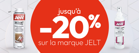 Promo sur la marque JELT ! Jusqu'à -20%