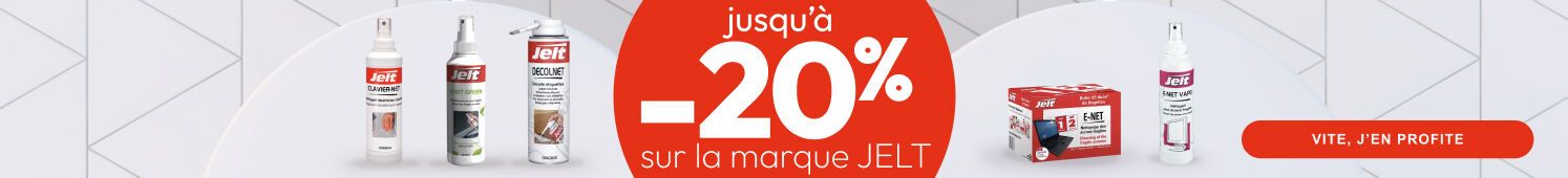 Promo sur la marque JELT ! Jusqu'à -20% Vite j'en profite !