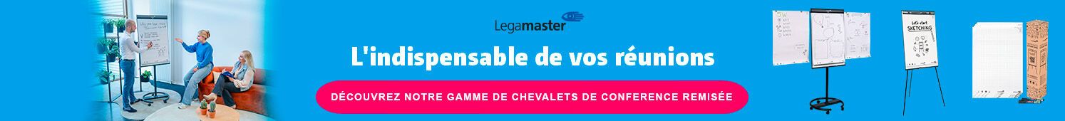 LEGAMASTER  L'indispensable de vos réunions  Découvrez notre gamme remisée