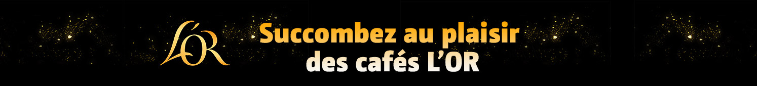 L'Or Succombez au plaisir des cafés l'Or