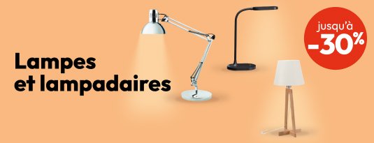Lampes et lampadaires Jusqu'à -30% Vite j'en profite