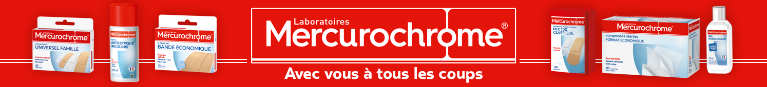 Laboratoires Mercurochrome Avec vous à tous les coups