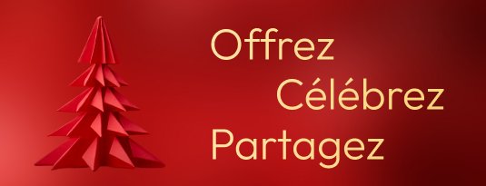 Offrez Célébrez Partagez
