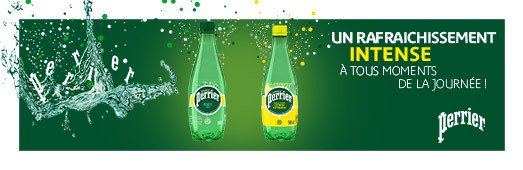 Perrier Un rafraichissement intense à tous les moments de la journée !