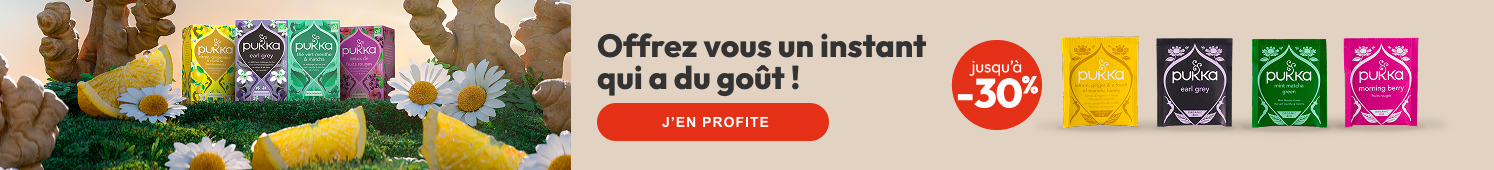 Pukka Offrez-vous un instant qui a du goût ! Jusqu'à -30% J'en profite !
