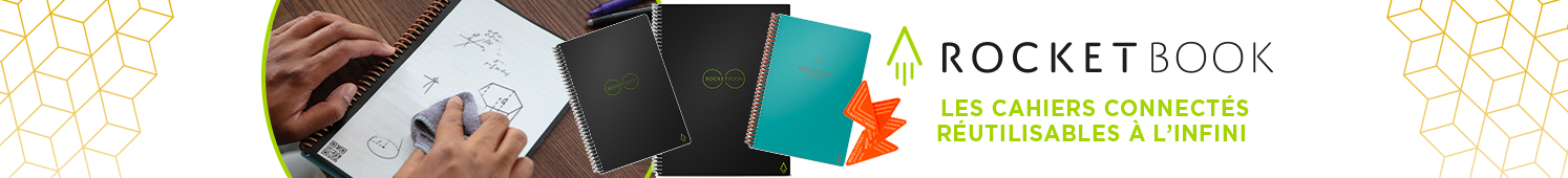 Rocketbook Les cahiers connectés réutilisables à l'infini