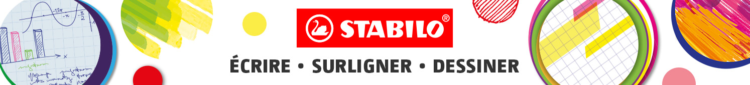Stabilo Ecrire surligner dessiner