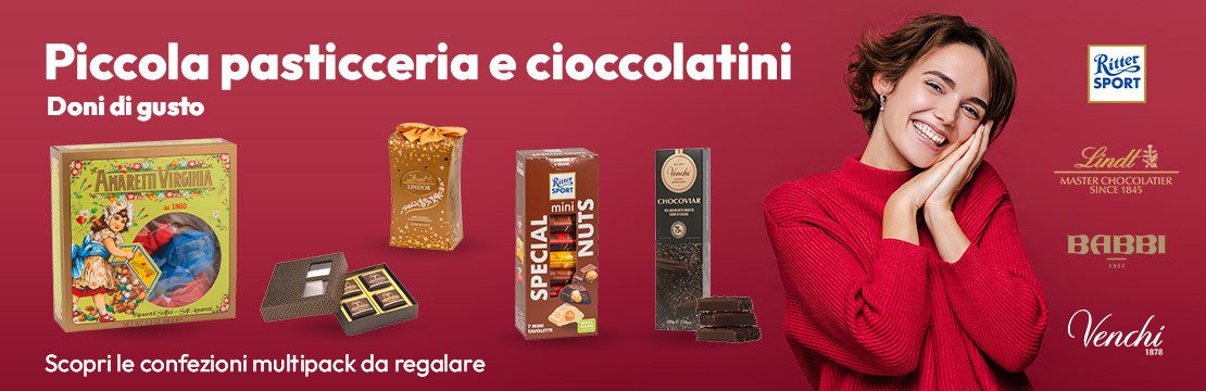 Piccola pasticceria e cioccolatini