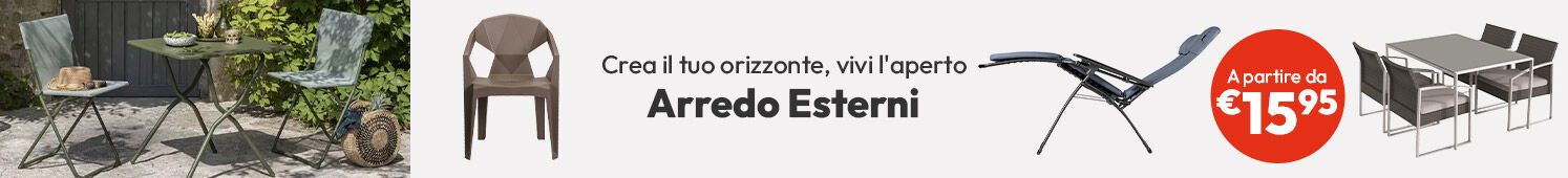 Arredo Esterni a partire da €15,95