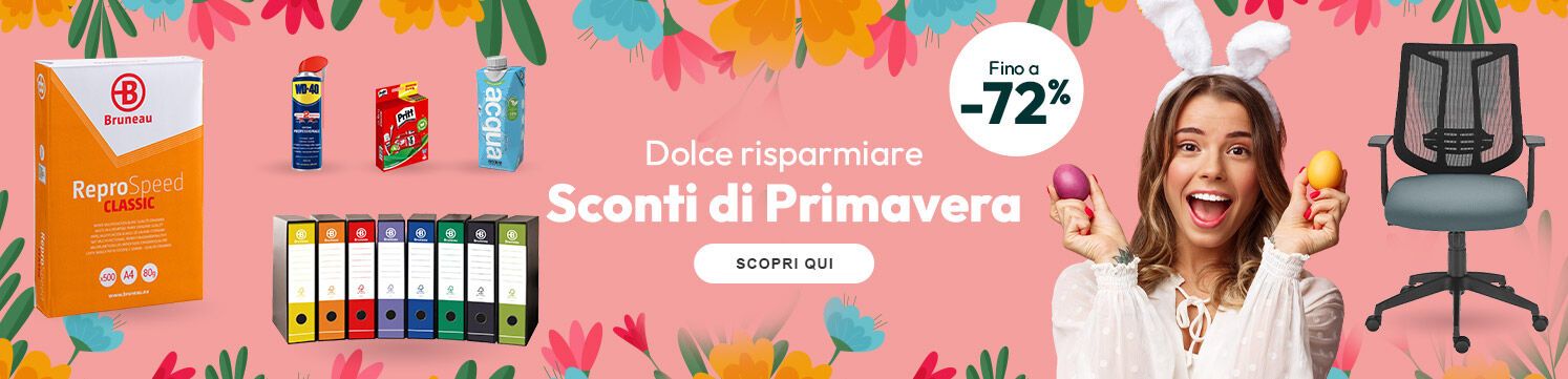 Sconti di Primavera fino a -72% di risparmio!