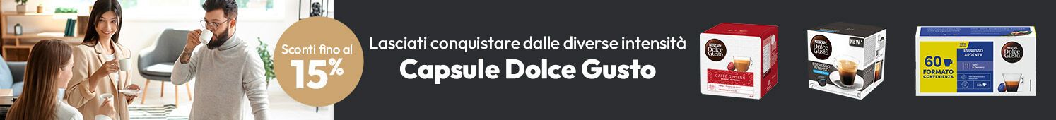 Caffè Dolce Gusto sconti fino al 15%