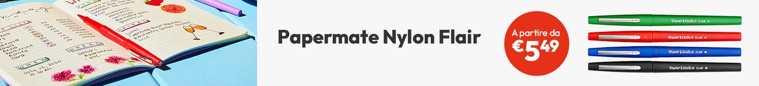 Papermate Nylon Flair a partire da €5,49
