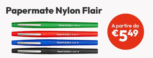 Penna Papermate Nylon Flair a partire da soli €5,49 per conf.