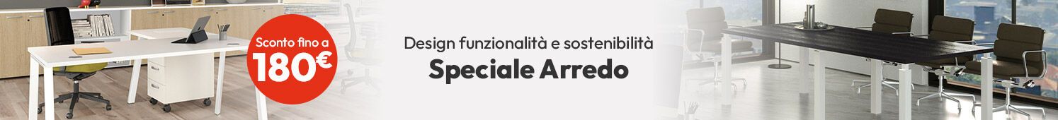 Speciale Arredo: Design funzionalità e sostenibilita. Approfitta dello sconto fino a €180!
