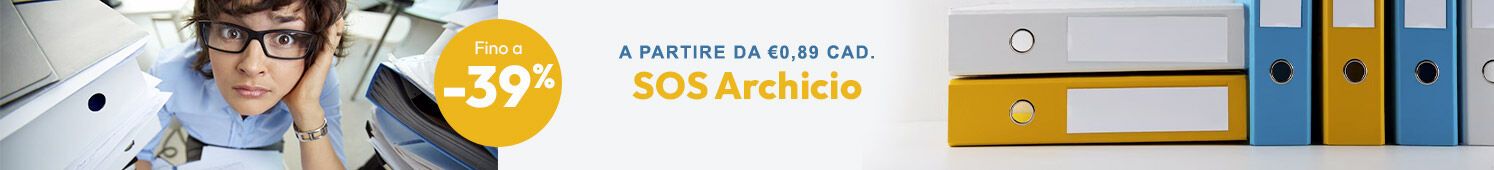 Speciale Archivio - Sconti fino al -39%