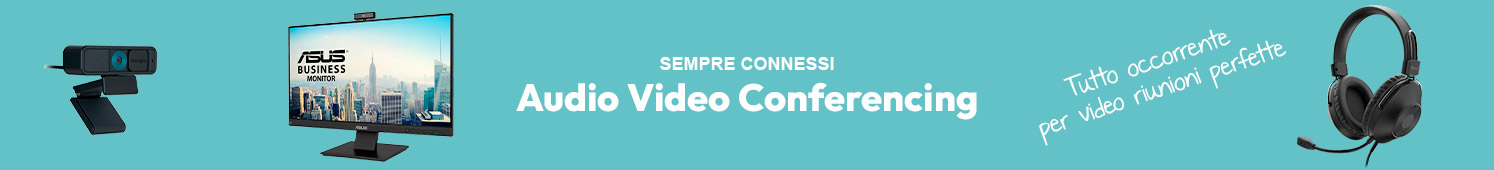 Audio Video Conferencing - tutto occorrente per video riuioni perfette!