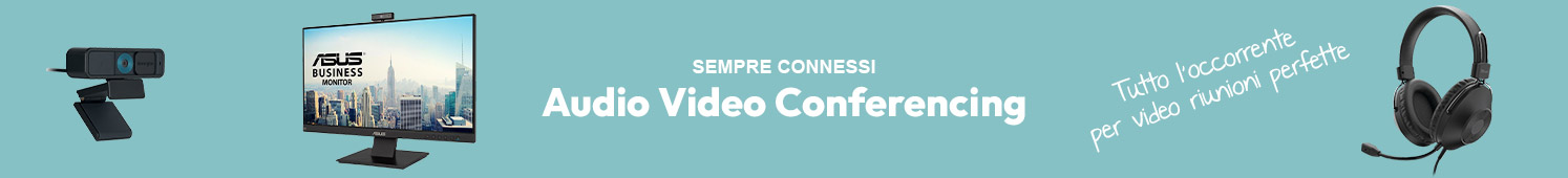 Audio Video Conferencing - tutto l'occorrente per video riuioni perfette!