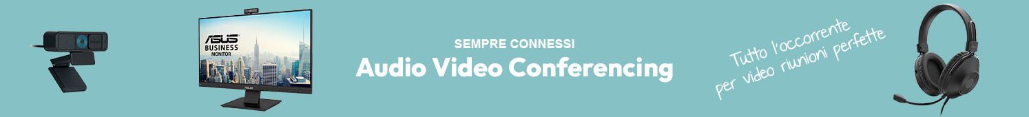 Audio Video Conferencing - tutto l'occorrente per video riuioni perfette!