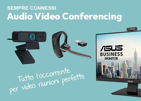 Audio Video Conferencing - Tutto occorrente per video riunioni perfette!