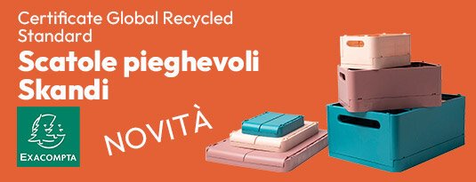 Scatole pieghevoli Skandi Novità