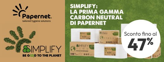 Simplify Papernet prima gamma carbon neutral!