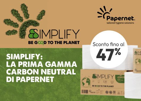 Simplify Papernet prima gamma carbon neutral!