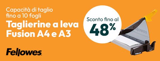 Taglierine a leva Fellowes A4 e A3 - Sconti fino al 48%