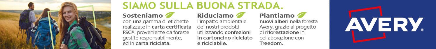 Avery etichette ecologiche