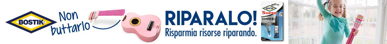 Bostik non buttarlo, riparalo!