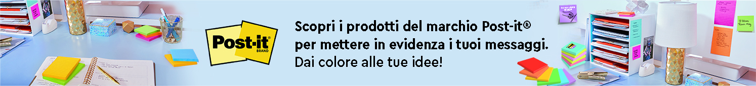 Scopri i prodotti del marchio Post-it