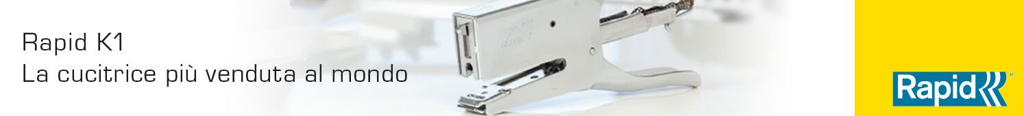 Rapid K1 la cucitrice più venduta al mondo