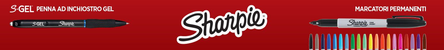 Marcatori permanenti e penna ad inchiostro Sharpie